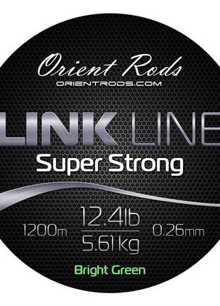 Новинка! карповая леска orient rods link line super strong 0.26 mm. 1200 m.3 фото