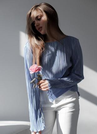 Ніжні плісеровані блузи4 фото