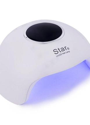 Лампа для нігтів sun star 28w led/uv white