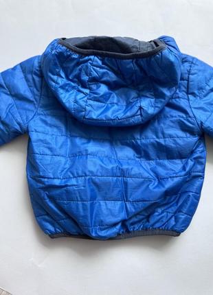 Куртка next синяя для мальчика 9-12 месяцев2 фото