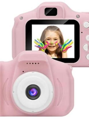 Цифровий дитячий фотоапарат для фото і відеозйомки 3mp smart k...