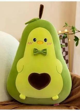 М'яка іграшка-обіймашка авокадо 40 см зелений