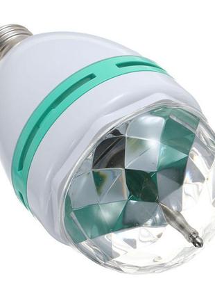 Диско-лампа обертається світлодіодний lm 337 / 8ew rgb