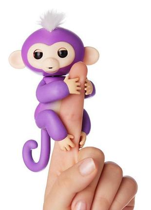 Ручна інтерактивна мавпочка happy monkey fingerling