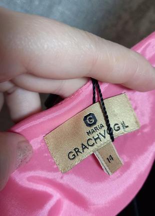 Сукня, сарафан міді   шовковий 100% натуральний шовк рожевий ,шикарний ,ефектний, легкий ,літній ,бренд debenhams.6 фото