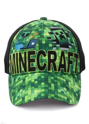 Бейсболка майнкрафт  minecraft