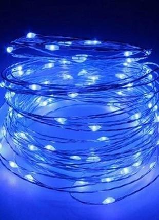 Xmas гірлянд 200 led 20m (copper) на мідному дроті (крапля рос...