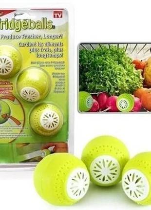 Кульки в холодильник для видалення запаху fridge balls2 фото