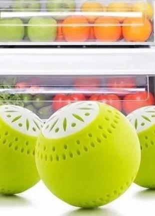 Кульки в холодильник для видалення запаху fridge balls4 фото