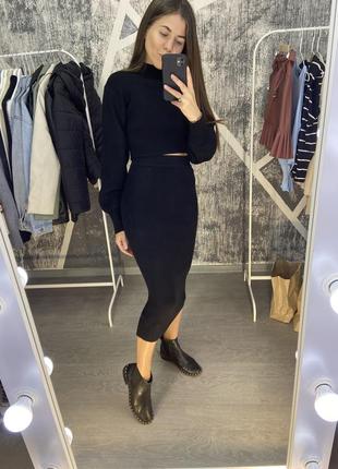 Юбка и топ bershka