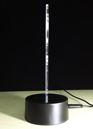 3d нічник 3d desk lamp ейфелева вежа5 фото