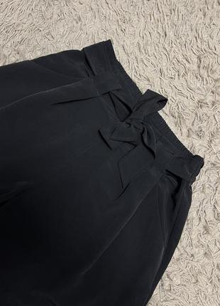 Шорты бермуды черные легкие шорты vila4 фото
