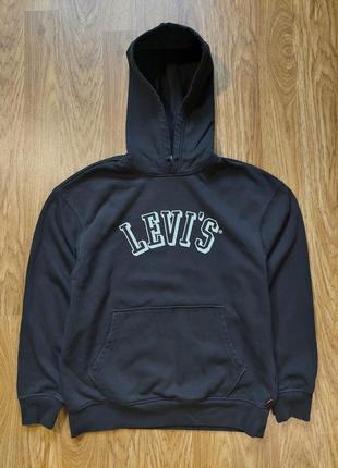 Худі кофта levis big logo в ідеальному стані