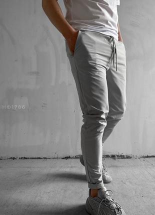 Чоловічі штани якість висока тканина приємна до тіла зручні та стильно виглядають4 фото