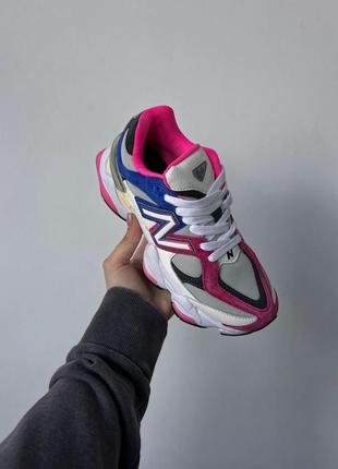 Женские кроссовки new balance 9060 purple/pink2 фото