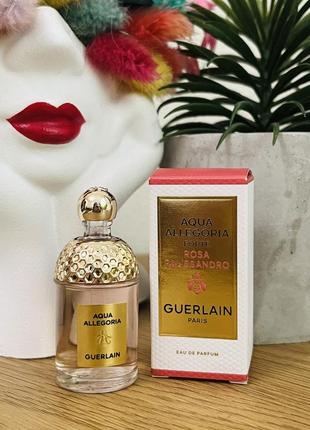 Оригинальный миниатюрный парфюм парфюм парфюмированная вода guerlain aqua allegoria forte rosa palissandro