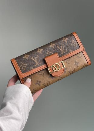 Гаманець louis vuitton dauphine wallet brown