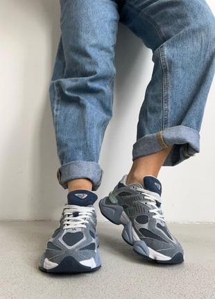 Женские кроссовки new balance 9060 arctic grey8 фото