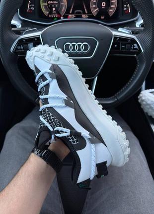 Чоловічі кросівки nike acg mountain fly low white black mint6 фото