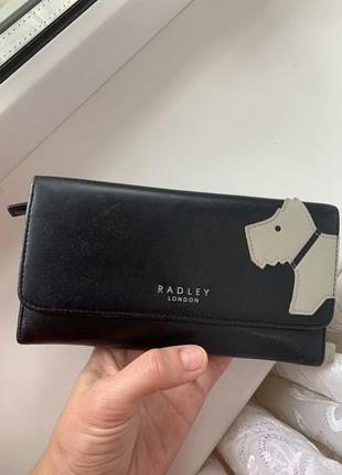 Кожаный кошелек radley2 фото