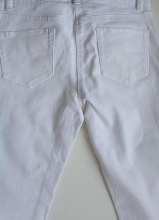 Белые джинсы скинни некст р.89 фото