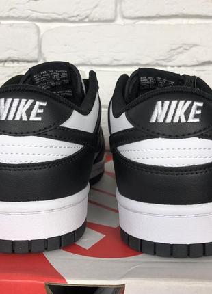 Nike dunk low retro panda black/white dd1391-100 оригинал5 фото