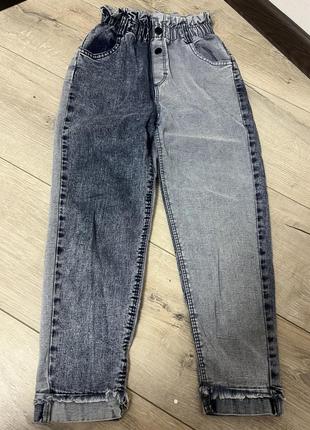 Стильные джинсы для девочки на 5,6,7 лет1 фото