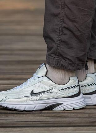 Мужские кроссовки nike initiator white\silver5 фото