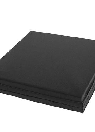 Мат гімнастичний складаний springos 180 x 60 x 5 см fa0041 black2 фото