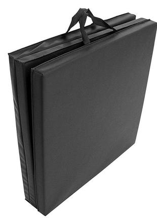 Мат гімнастичний складаний springos 180 x 60 x 5 см fa0041 black4 фото