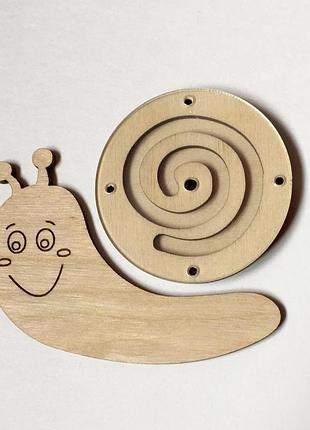 Пересыпушка "улитка" для бизиборда 80х70мм