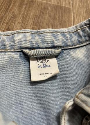 Vero moda жилетка джинсова2 фото