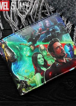 Кошелёк "мстители: война бесконечности. марвел. avengers. infinity war. marvel"