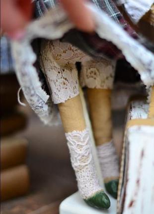 Лялька ручної роботи текстильна лялька лялька хендмейд іграшка з тканини ароматизированая лялька7 фото