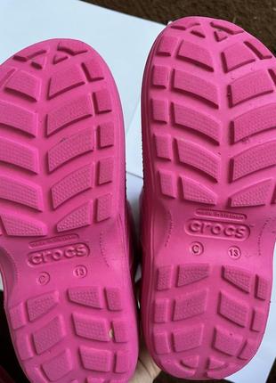 Crocs оригинальные детские резиновые сапоги4 фото