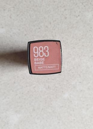 Maybelline color sensational new york matte  помада2 фото