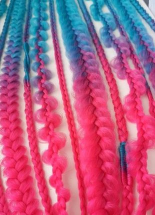 Афрорезинка афрохвост афрокосы на резинке