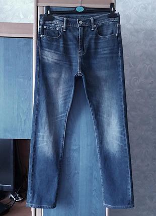 Джинсы, w30/l32, 46-48, джинс средней плотности, levis