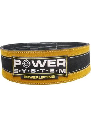 Пояс для важкої атлетики power system stronglift ps-3840 black...