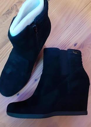 Распродажа, скидки anne klein демисезонные ботинки, большой размер обуви, 27 см.