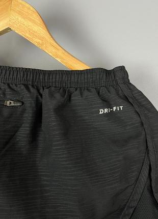 Жіночі спортивні шорти nike dri-fit найк бігові xs5 фото