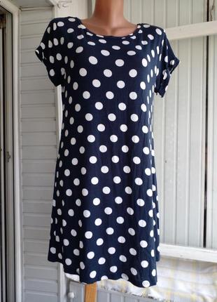 Віскозна трикотажна блуза туніка сукня4 фото
