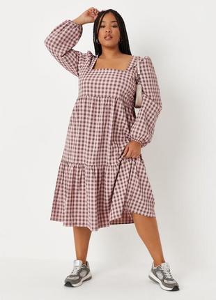 Ярусна сукня міді обʼємний рукав