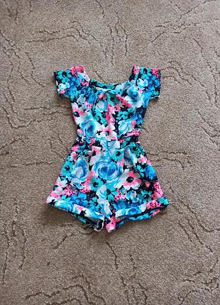 Комбинезон цветной яркий,с шортами