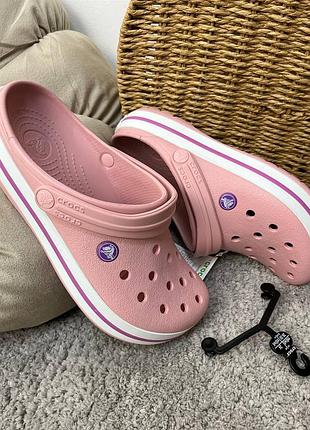 Женские кроксы сабо crocs crocband clog crocband pear распродаж l