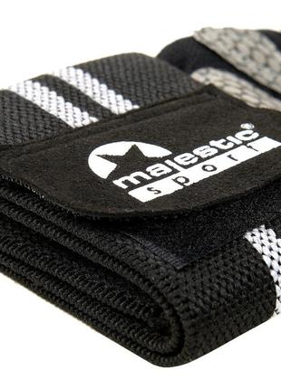 Рукавички для фітнесу majestic sport m-lfg-g-xl (xl) black5 фото