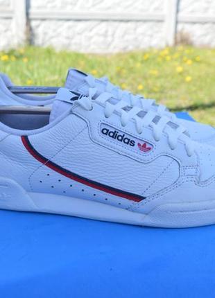 Adidas continental мужские кожаные кроссовки белого цвета оригинал 43 размер