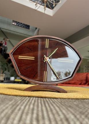 Годинник ручної роботи з червоного дерева "belgian chocolate"