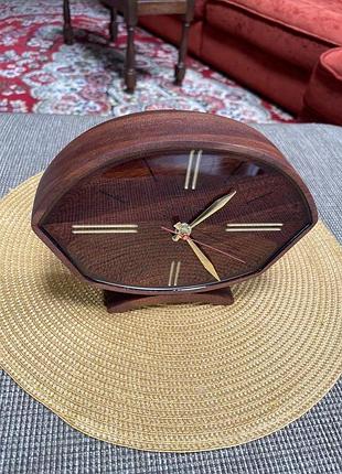 Годинник ручної роботи з червоного дерева "belgian chocolate"