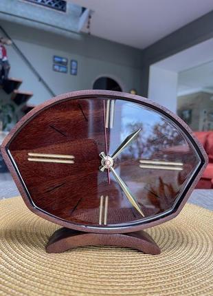 Годинник ручної роботи з червоного дерева "belgian chocolate"